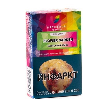 Табак Spectrum Mix Line - Flower Garden (Цветочный Микс, 40 грамм) купить в Иркутске