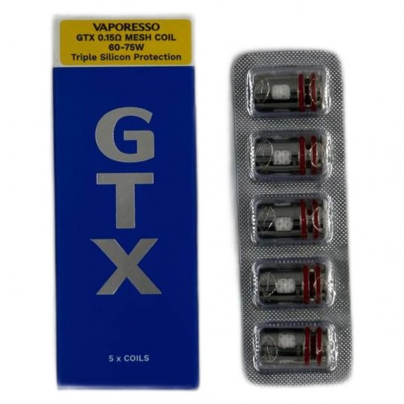 Испаритель VAPORESSO - GTX (0.15 Ом, 5 шт.) купить в Иркутске