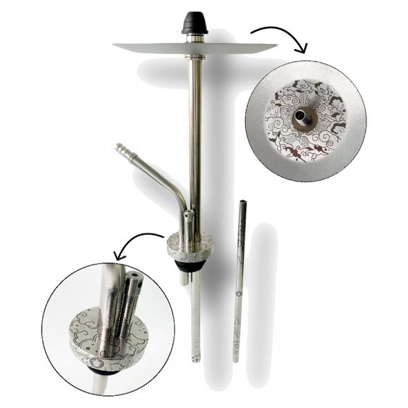 Кальян Tortuga - Зодиак Облако (Cloud) (Без Колбы) купить в Иркутске