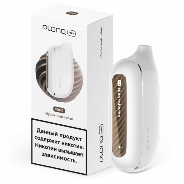 PLONQ MAX - Мускатный Табак (6000 затяжек) купить в Иркутске
