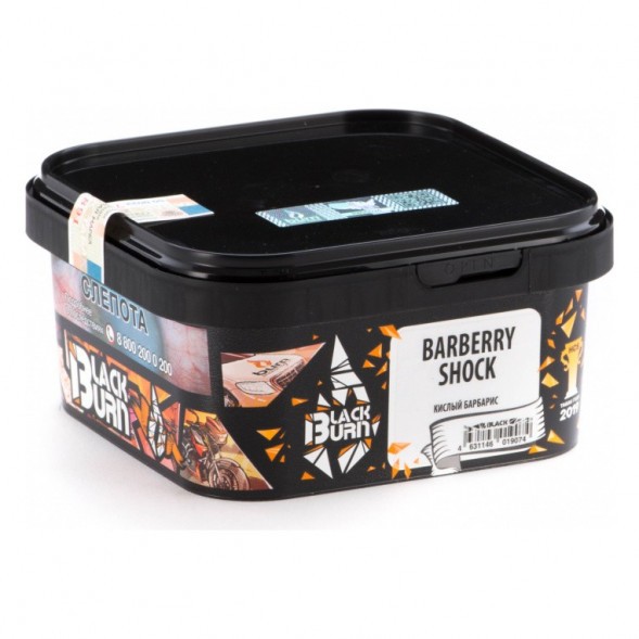 Табак BlackBurn - Barberry Shock (Кислый Барбарис, 200 грамм) купить в Иркутске