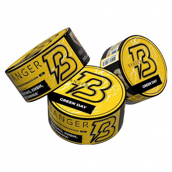 Табак Banger - Green Day (Яблоко, Киви, Кислинка, 25 грамм) купить в Иркутске