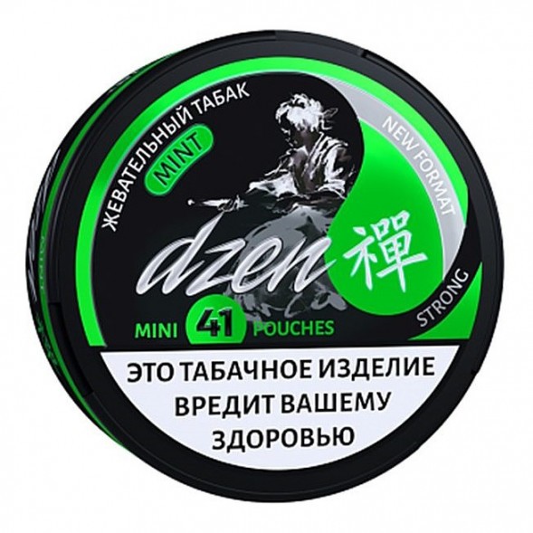 Табак жевательный DZEN Strong - Mint Mini (Мята Мини) купить в Иркутске