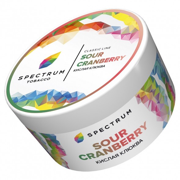 Табак Spectrum - Sour Cranberry (Кислая Клюква, 200 грамм) купить в Иркутске