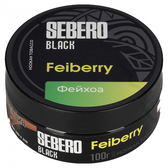Табак Sebero Black - Feiberry (Фейхоа, 100 грамм) купить в Иркутске