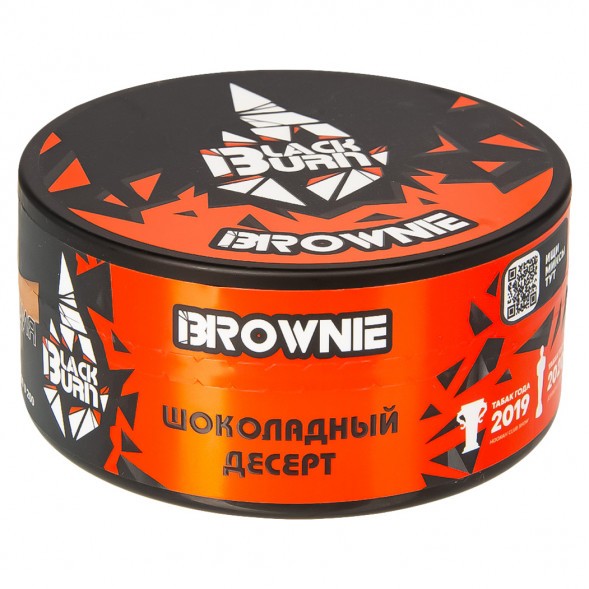 Табак BlackBurn - Brownie (Шоколадный Десерт, 100 грамм) купить в Иркутске