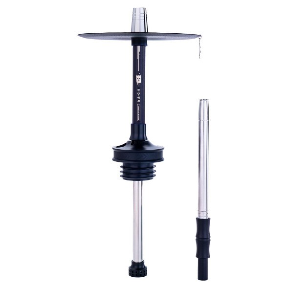 Кальян MISHA Rebel - Jet Black (Чёрный Матовый, Без Колбы) купить в Иркутске