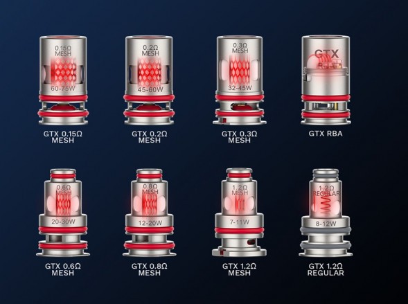 Испаритель VAPORESSO - GTX (0.3 Ом, 5 шт.) купить в Иркутске