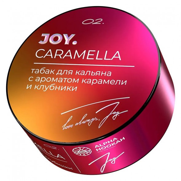 Табак Joy - Caramella (Клубника и Карамель, 25 грамм) купить в Иркутске