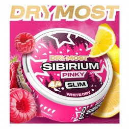 Табак жевательный DryMost - Sibirium Pinky Slim (Сибирский Малиновый Лимонад, 12 грамм)