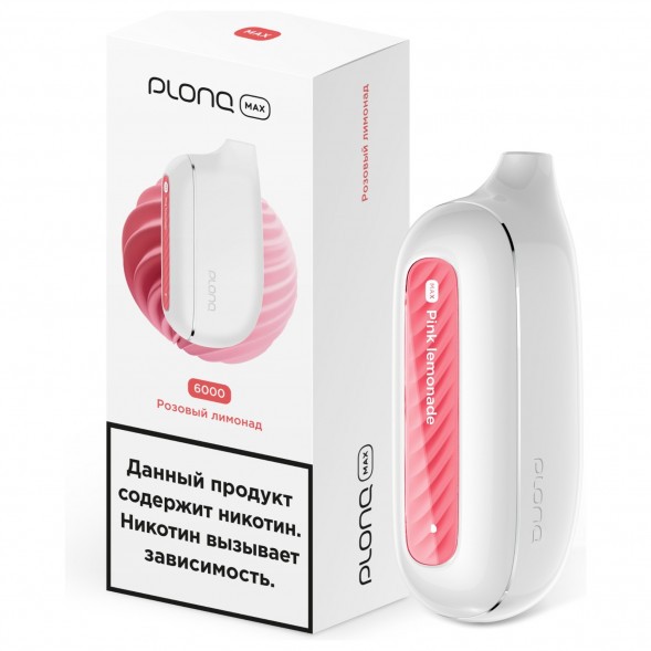 PLONQ MAX - Розовый Лимонад (6000 затяжек) купить в Иркутске