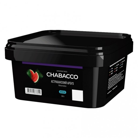 Смесь Chabacco MEDIUM - Watermelon Astrakhan (Астраханский Арбуз, 200 грамм) купить в Иркутске