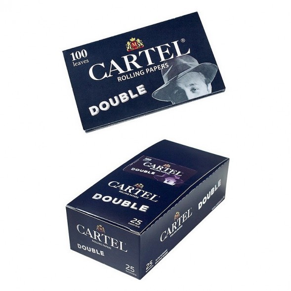 Бумага для самокруток Cartel - Double Black (100 штук) купить в Иркутске