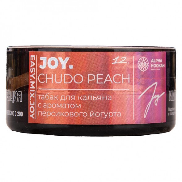 Табак Joy - Chudo Peach (Персиковый Йогурт, 25 грамм) купить в Иркутске