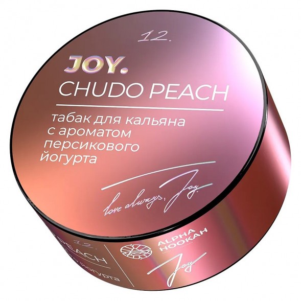 Табак Joy - Chudo Peach (Персиковый Йогурт, 25 грамм) купить в Иркутске