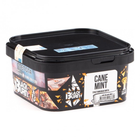 Табак BlackBurn - Cane Mint (Тростниковая Мята, 200 грамм) купить в Иркутске