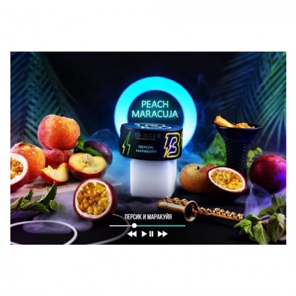 Табак Banger - Peach Maracuja (Персик, Маракуйя, 25 грамм) купить в Иркутске