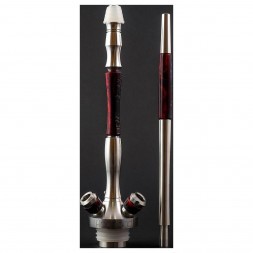 Кальян UNION - Fibonacci Гибрид (Чёрно-Красный, Без Колбы)