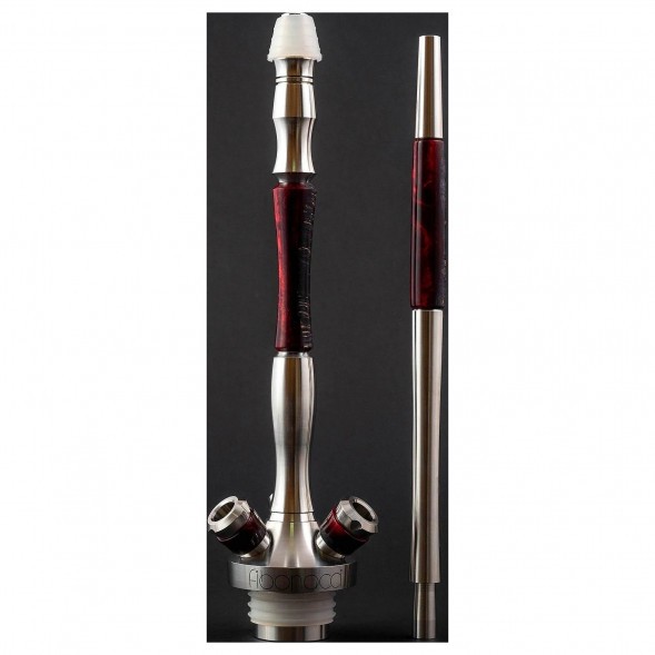 Кальян UNION - Fibonacci Гибрид (Чёрно-Красный, Без Колбы) купить в Иркутске