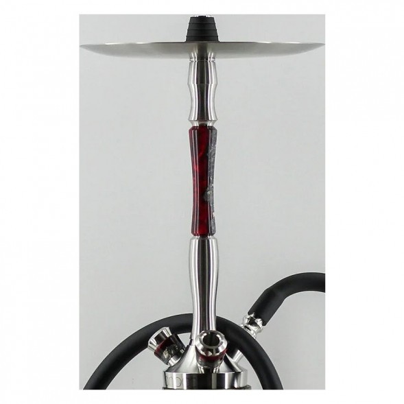 Кальян UNION - Fibonacci Гибрид (Чёрно-Красный, Без Колбы) купить в Иркутске