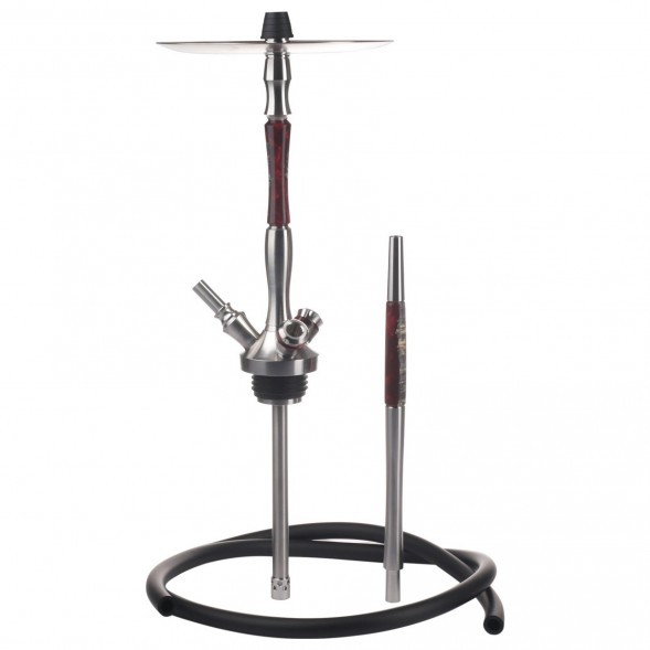 Кальян UNION - Fibonacci Гибрид (Чёрно-Красный, Без Колбы) купить в Иркутске