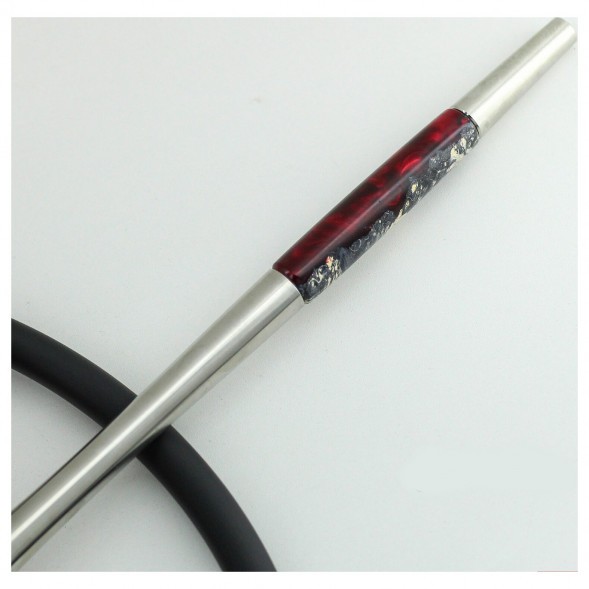 Кальян UNION - Fibonacci Гибрид (Чёрно-Красный, Без Колбы) купить в Иркутске