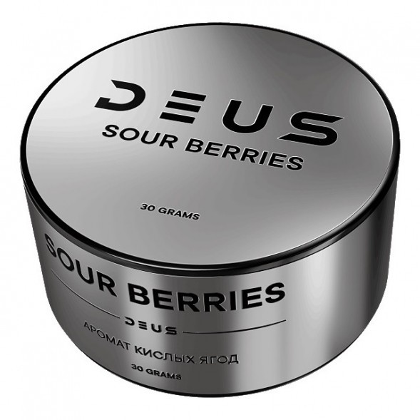 Табак Deus - Sour Berries (Кислые Ягоды, 30 грамм) купить в Иркутске