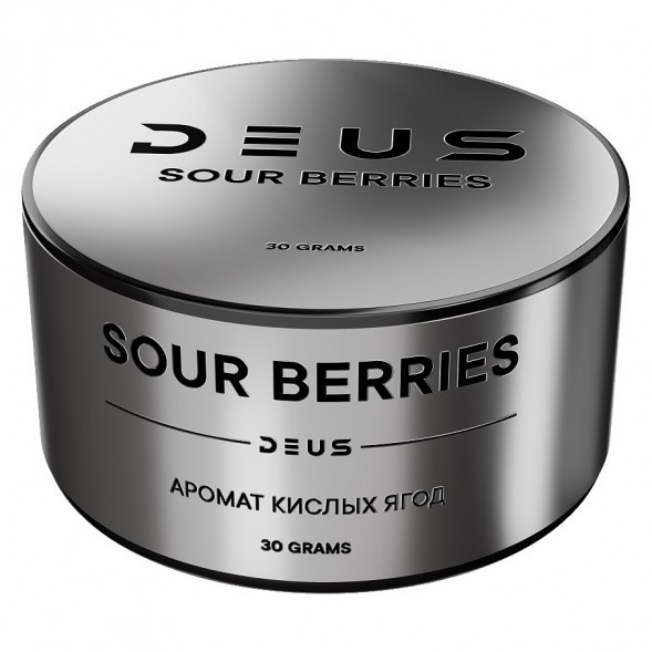 Табак Deus - Sour Berries (Кислые Ягоды, 30 грамм) купить в Иркутске