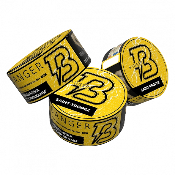 Табак Banger - Saint-Tropez (Земляника со Сливками, 25 грамм) купить в Иркутске