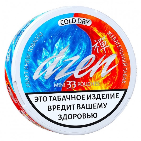 Табак жевательный DZEN - Cold Dry Mini купить в Иркутске