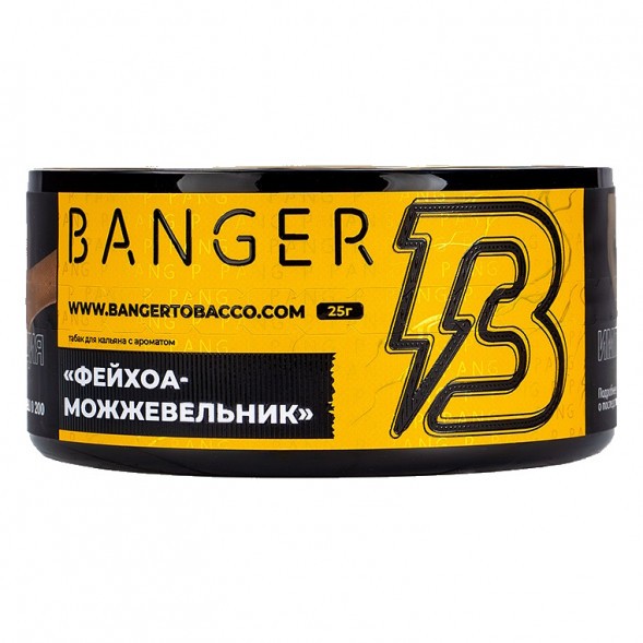 Табак Banger - Evergreen (Фейхоа Можжевельник, 25 грамм) купить в Иркутске