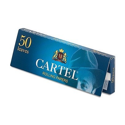 Бумага для самокруток Cartel - Blue (50 штук) купить в Иркутске