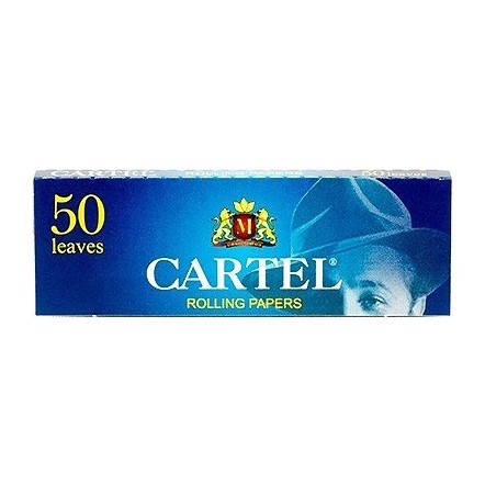 Бумага для самокруток Cartel - Blue (50 штук) купить в Иркутске
