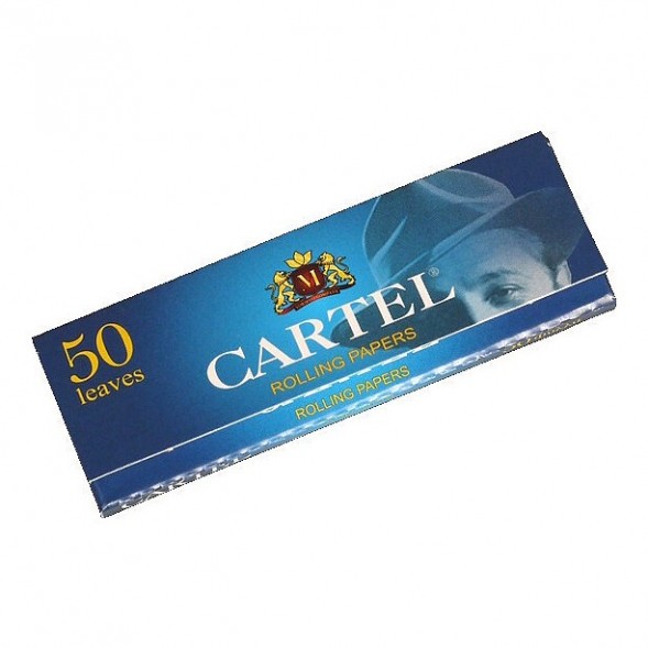 Бумага для самокруток Cartel - Blue (50 штук) купить в Иркутске