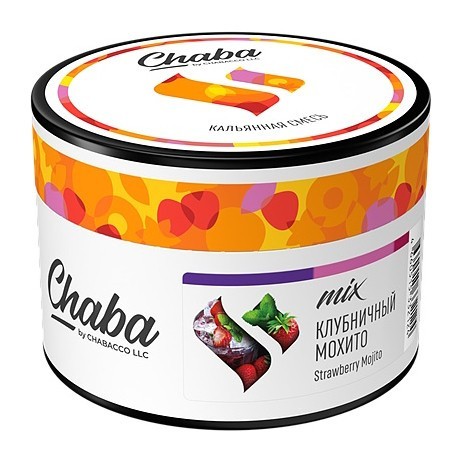 Смесь Chaba Mix - Strawberry Mojito (Клубничный Мохито, 40 грамм) купить в Иркутске