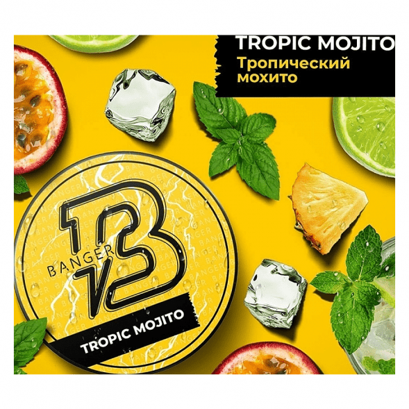 Табак Banger - Tropic Mojito (Тропический Мохито, 25 грамм) купить в Иркутске