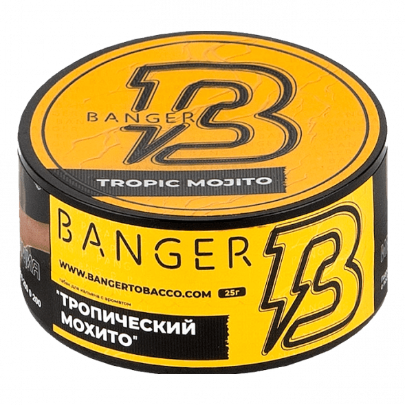 Табак Banger - Tropic Mojito (Тропический Мохито, 25 грамм) купить в Иркутске