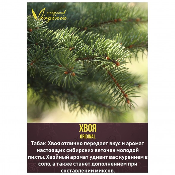 Табак Original Virginia ORIGINAL - Хвоя (50 грамм) купить в Иркутске