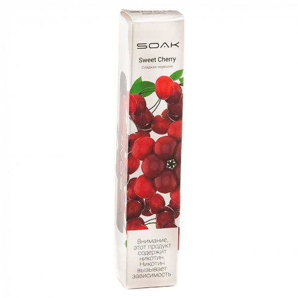 SOAK X - Sweet Cherry (Сладкая Черешня, 2200 затяжек) купить в Иркутске
