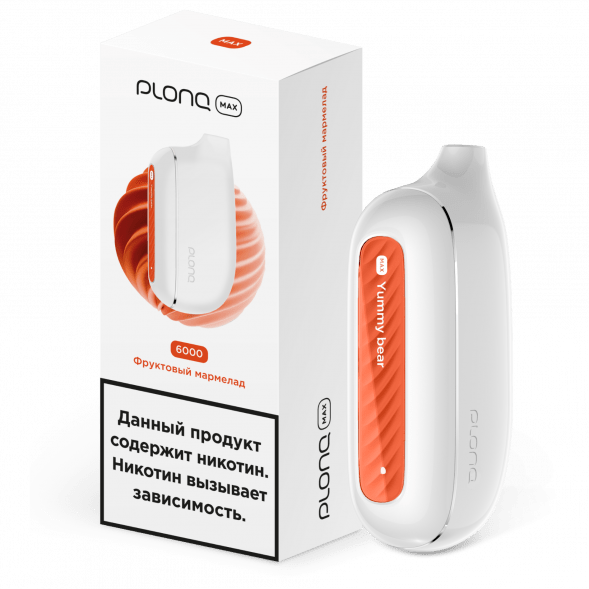 PLONQ MAX - Фруктовый Мармелад (6000 затяжек) купить в Иркутске