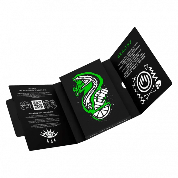 Табак Хулиган - Healthy (Имбирь и Лимон, 25 грамм) купить в Иркутске