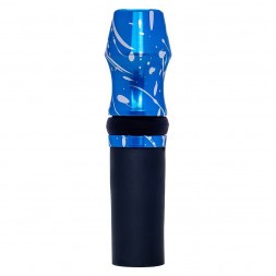 Мундштук индивидуальный ESS - Серебро на Синем