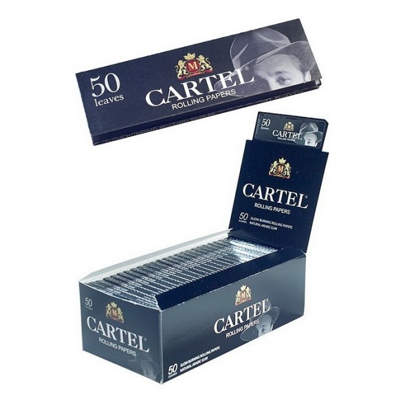 Бумага для самокруток Cartel - Black (50 штук) купить в Иркутске