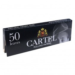Бумага для самокруток Cartel - Black (50 штук)