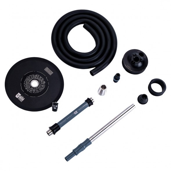 Кальян MISHA Rebel - Nardo Grey (Серый, Без Колбы) купить в Иркутске