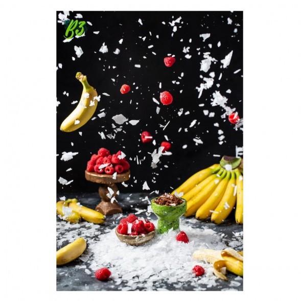 Табак B3 - Banana Berry (Банан и Ягоды, 250 грамм) купить в Иркутске