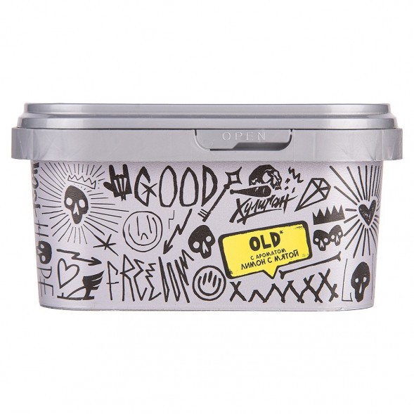 Табак Хулиган - OLD (Лимон с Мятой, 200 грамм) купить в Иркутске