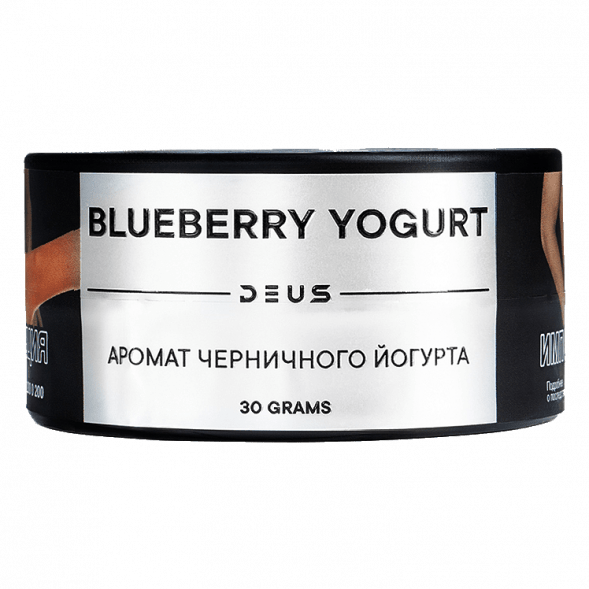 Табак Deus - Blueberry Yogurt (Черничный Йогурт, 30 грамм) купить в Иркутске