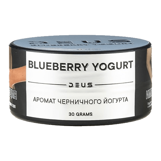 Табак Deus - Blueberry Yogurt (Черничный Йогурт, 30 грамм) купить в Иркутске