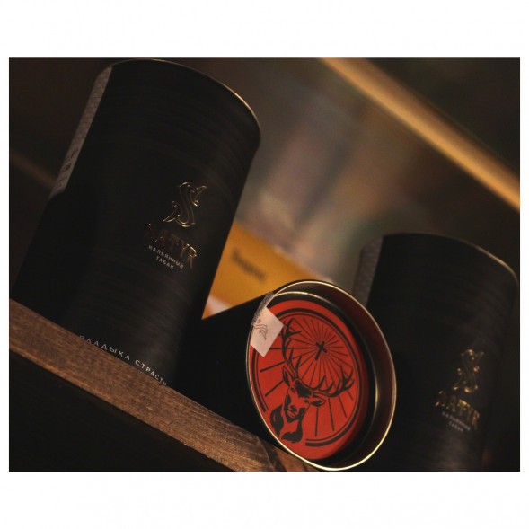 Табак Satyr Platinum - Jagermeister Limited Edition (Егермейстер Лимитед, 100 грамм) купить в Иркутске